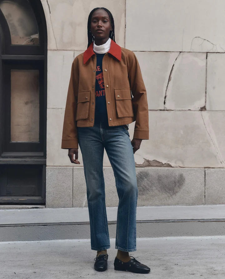 The Great Swingy Wax Cotton Jacket