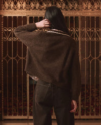 The Great Crochet Collar Cardigan