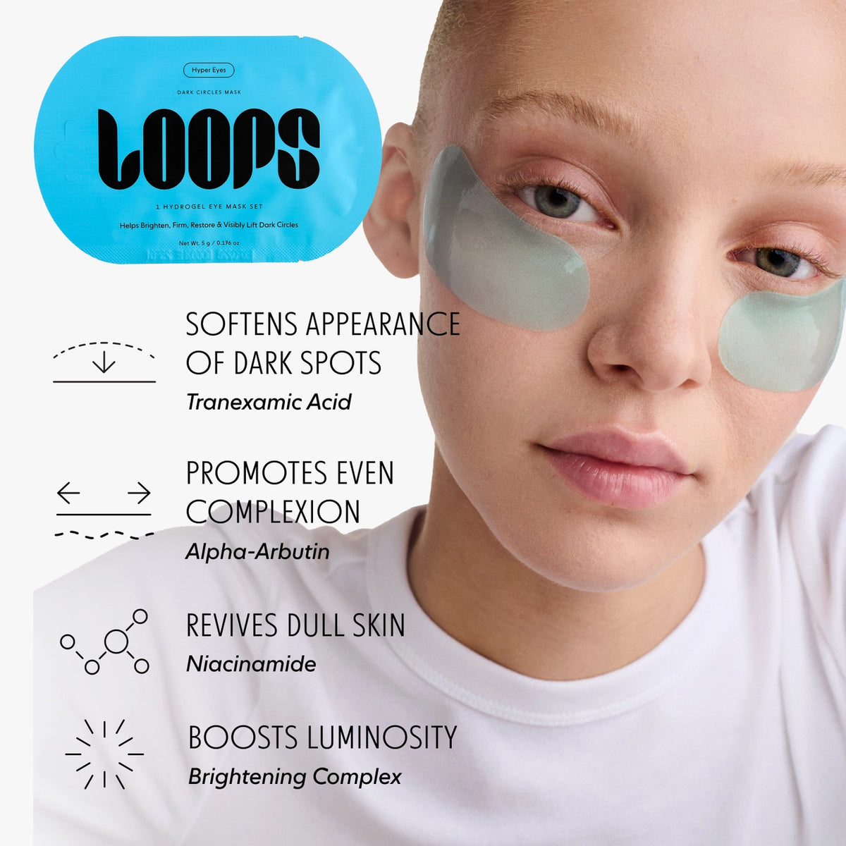 Loops Hyper Eyes Single Eye Mask