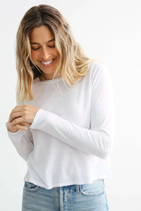 PerfectWhiteTee Harley Long Sleeve Tee