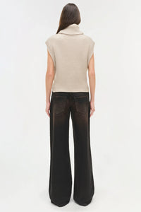 Simkhai Wool Cashmere Maple Top