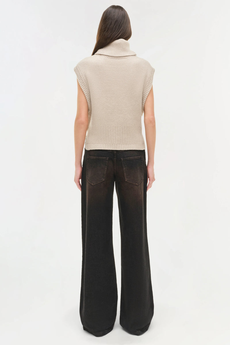 Simkhai Wool Cashmere Maple Top