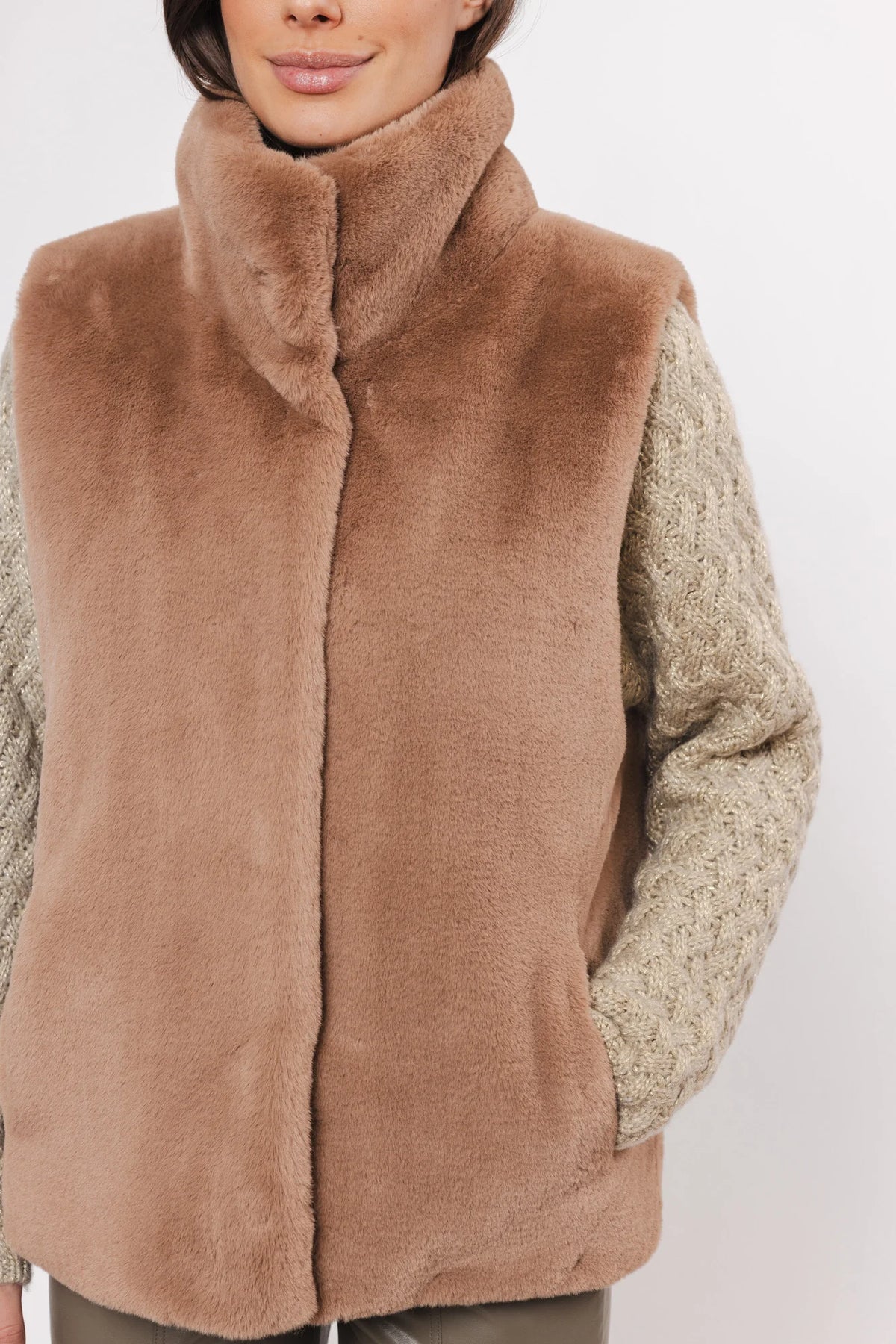 Rino & Pelle Lison Faux Fur Vest