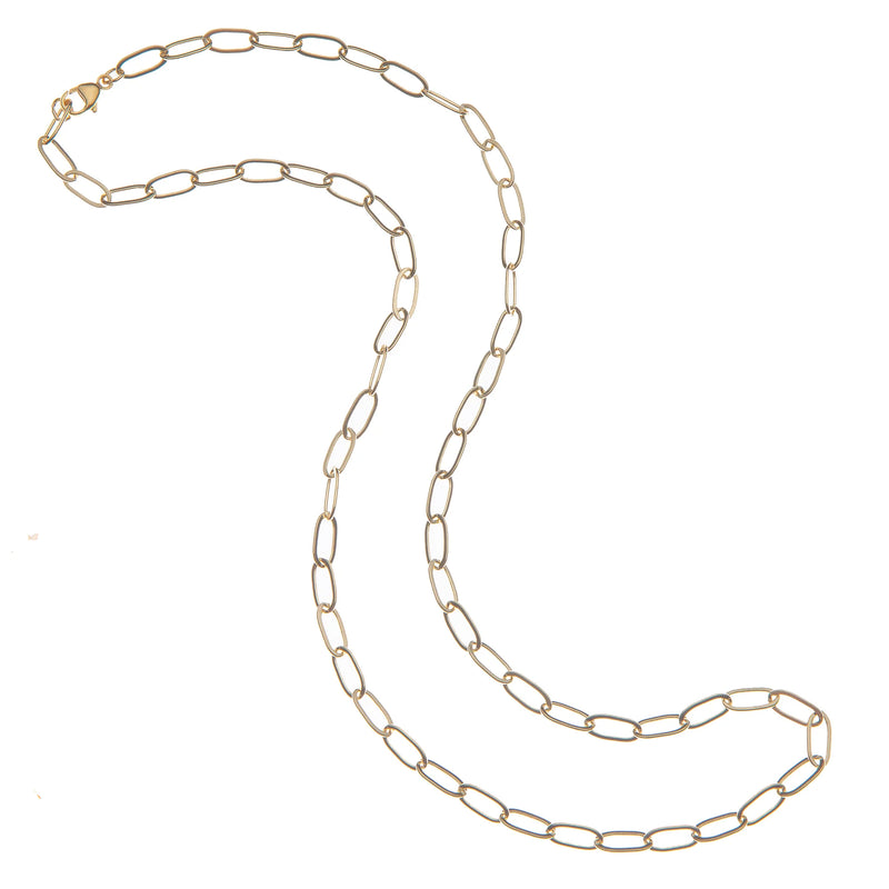 Jane Win Gold Link Chain 20"