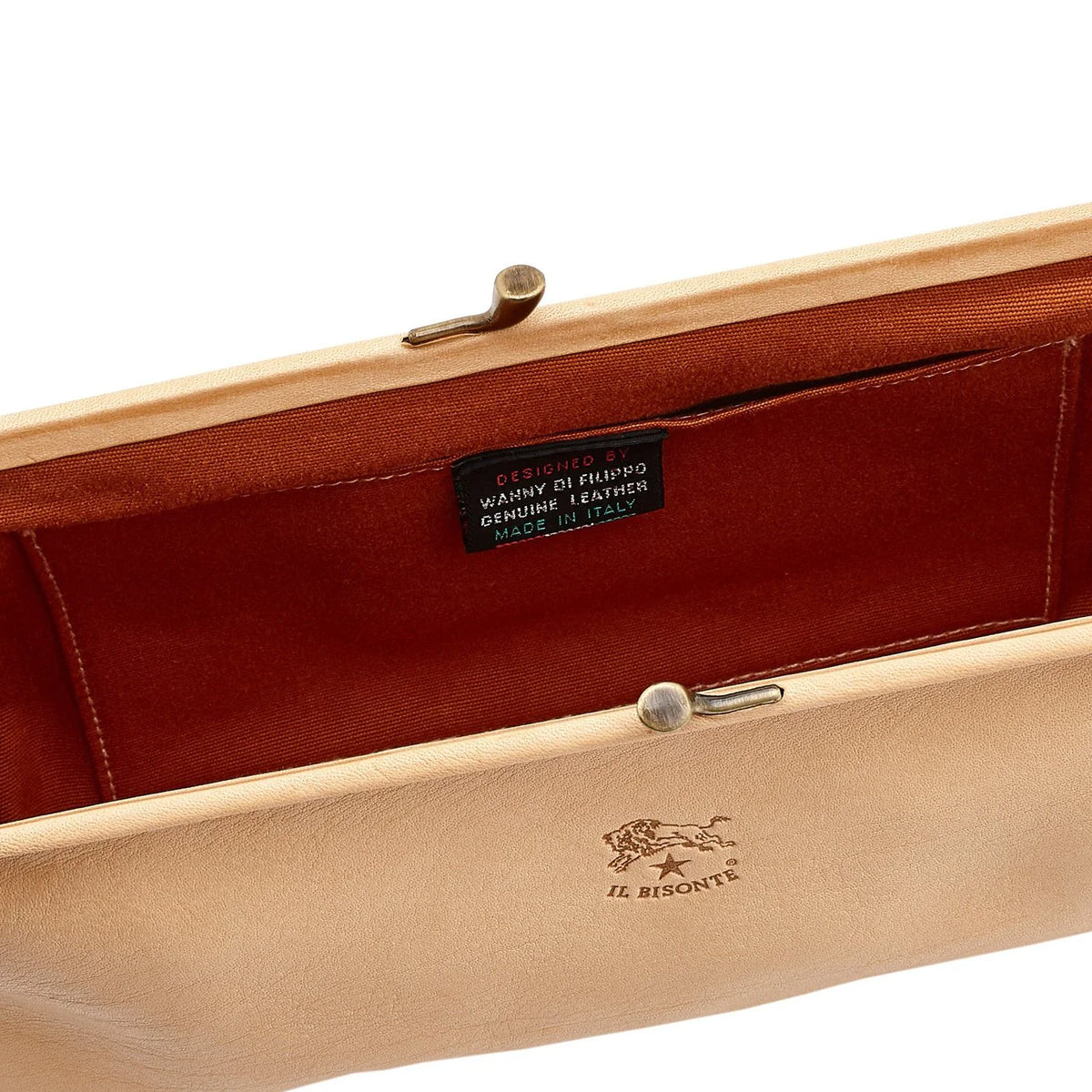 Il Bisonte Leather Clutch