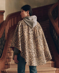The Great Swingy Vintage Leopard Cape