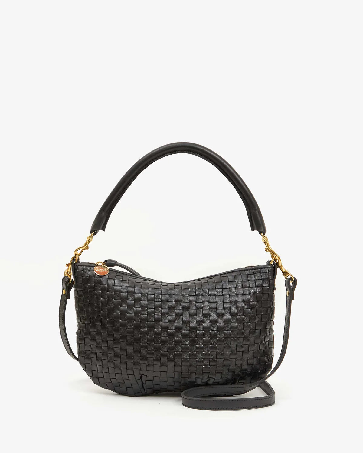 Clare V Petit Moyen Messenger Black