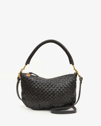 Clare V Petit Moyen Messenger Black