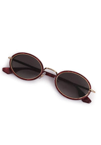 Krewe Kate 12K + Bordeaux Sunglasses