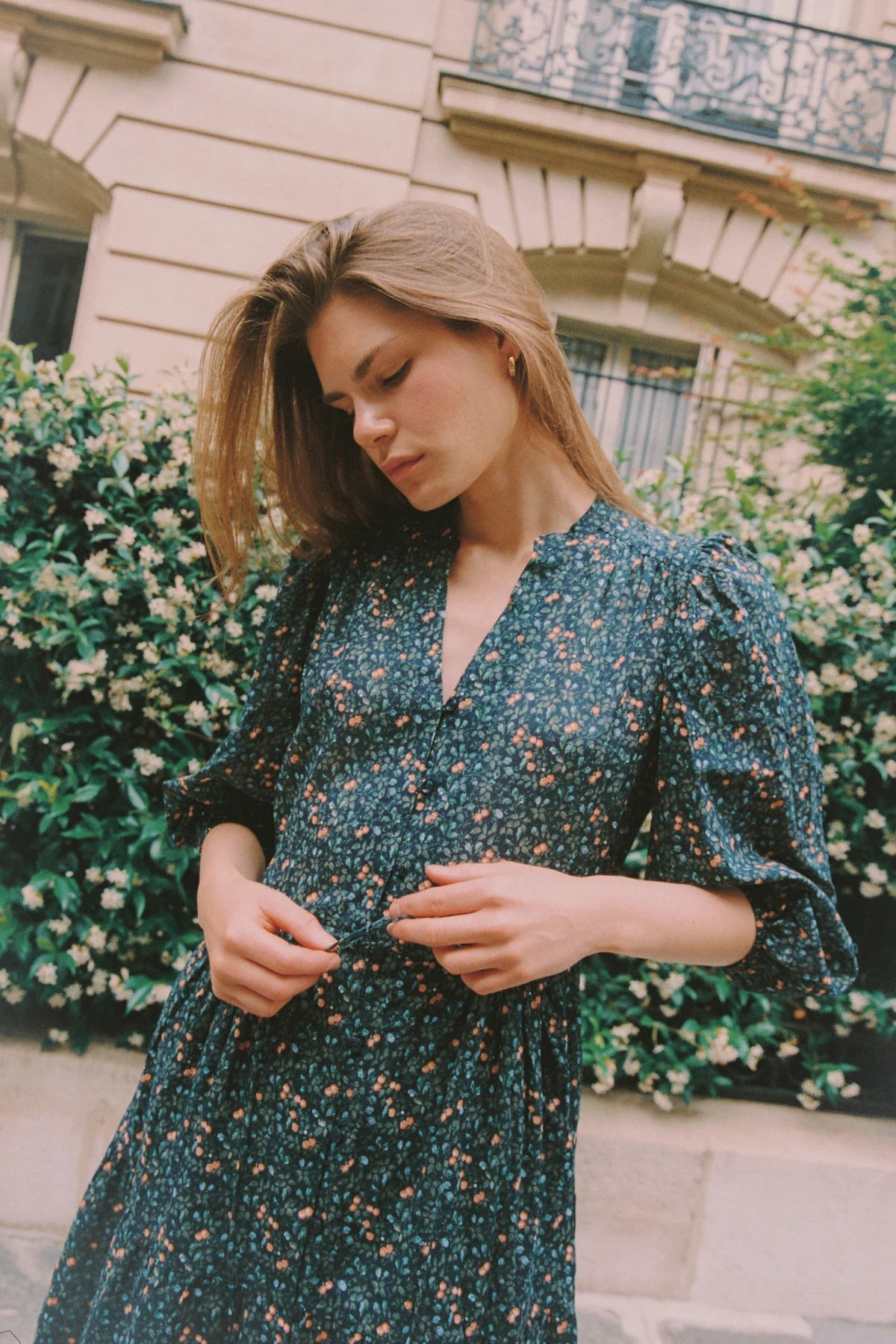 Trovata Sylvie Ditsy Print Dress