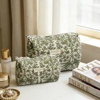 Hestea Quilted Mother Daughter Toiletry Bags