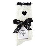 Bella Sleep & Spa Heart Cozy Socks