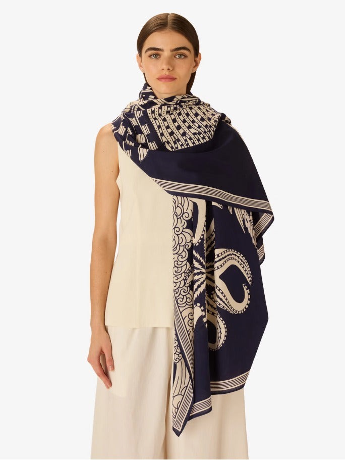 Inoui Edition Fish Scarf