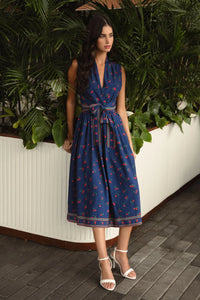 Shoshanna Thorton Cherry Print Dress Final Clearance