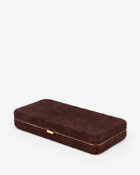 Clare V Le Tabac Suede Clutch