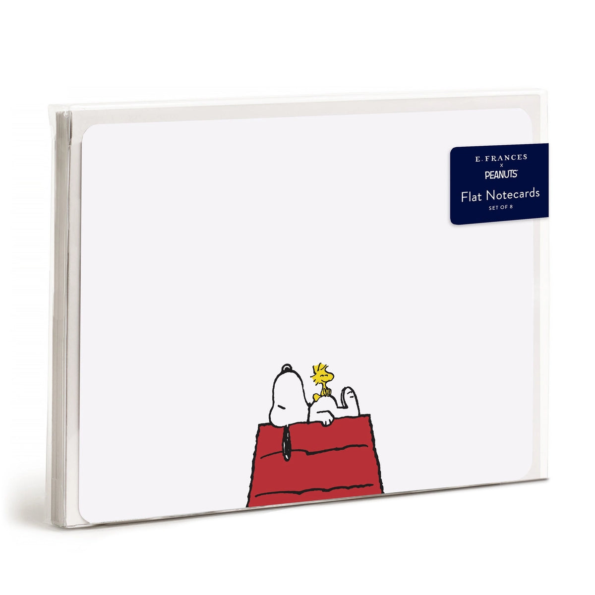 E.Frances Peanuts Snoopy Dog House Flat Notes
