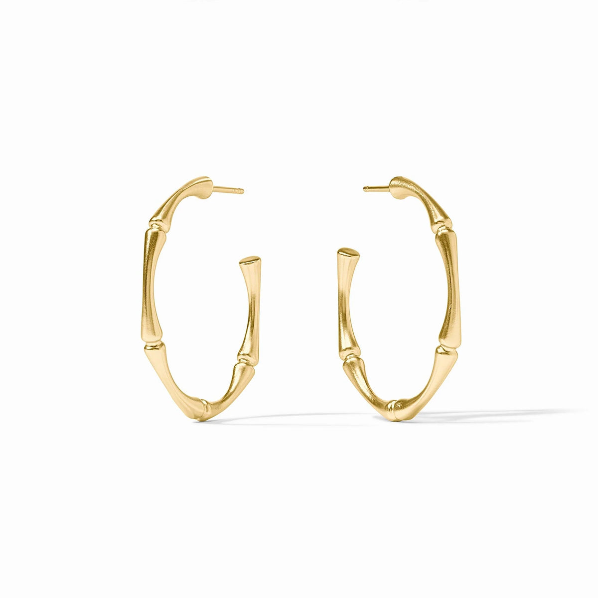 Julie Vos Bamboo Hoop Gold Medium