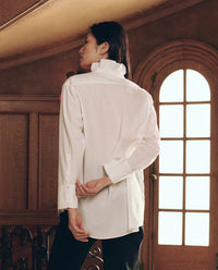 The Great Ruffle Neck Shirt