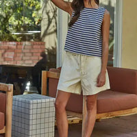By Together Striped Sleeveless Top