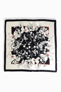 Common Knit Silk Bandana Scarf