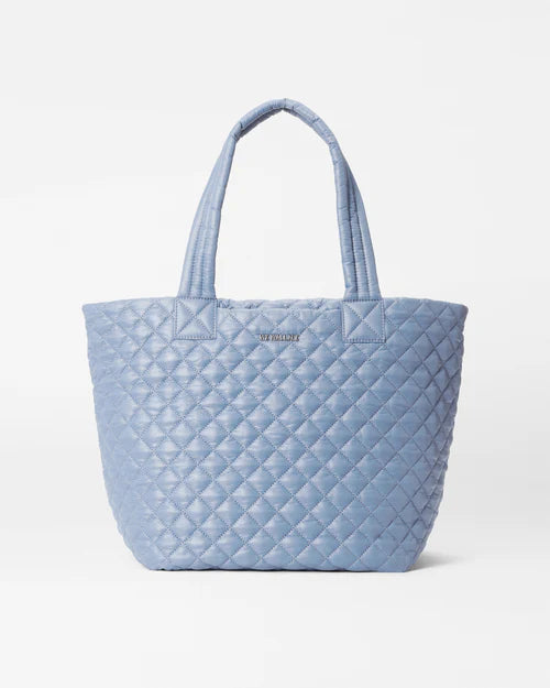 MZ Wallace Metro Medium Deluxe Tote Stone Blue