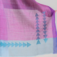 Sadhu Collective Silk Wool Jamdani Scarf