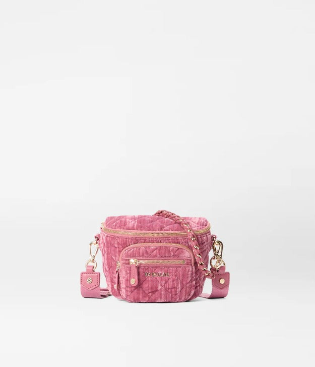 MZ Wallace Micro Crosby Sling Petal Velvet