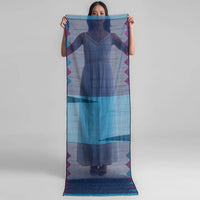 Sadhu Collective Silk Wool Jamdani Scarf
