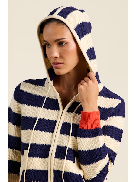 Trovata Birds of Paradis Rafa Zip-Up Hoodie