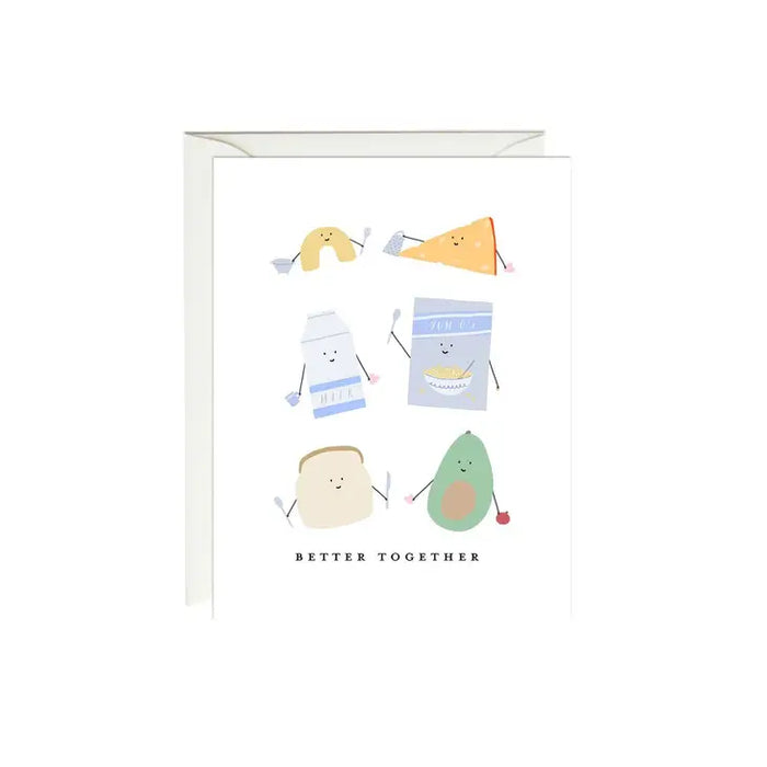 Foods Together Love Card