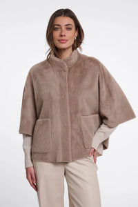 Rino & Pelle Dewi Faux Fur Cape