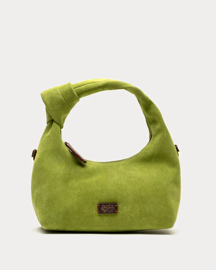 Frances Valentine Tinsley Hobo Suede Bag