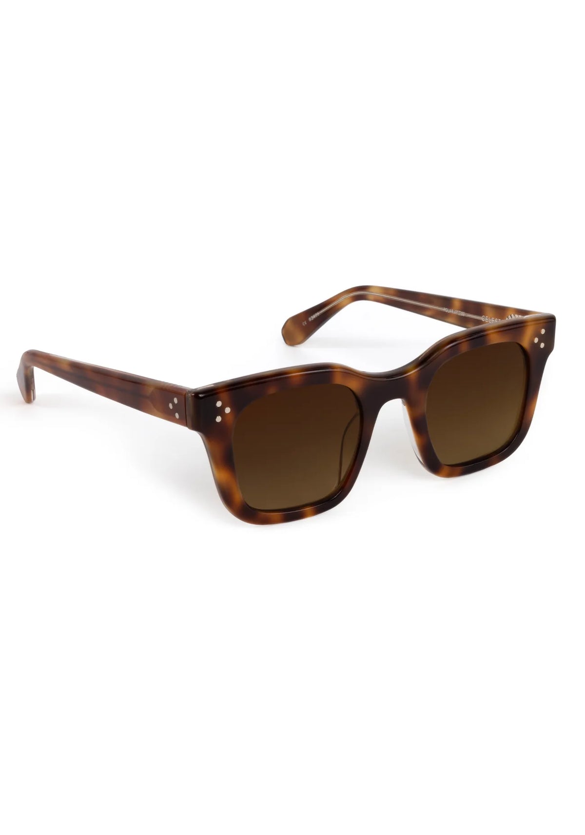 Krewe Celeste Maple & Crystal Polarized Sunglasses