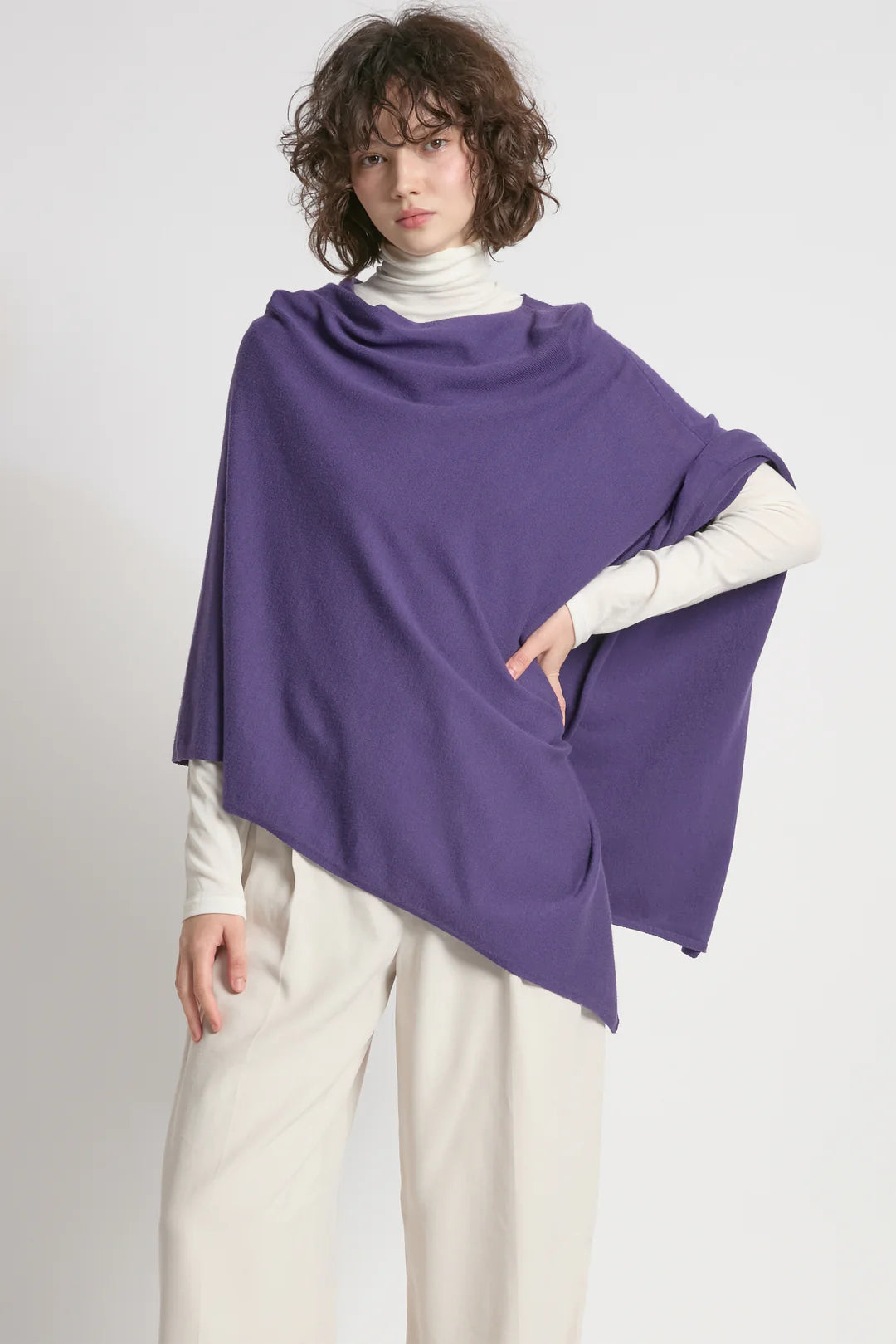 Look by M Triangle Poncho