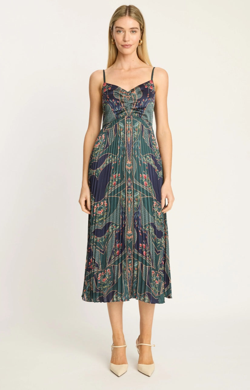 Caballero Donna Patchwork Flower Dress