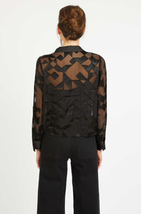 Caballero Emmie Silk Geo Top