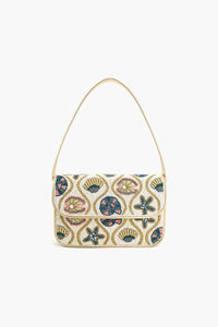 America & Beyond Sunlit Shore Embellished Shoulder Bag