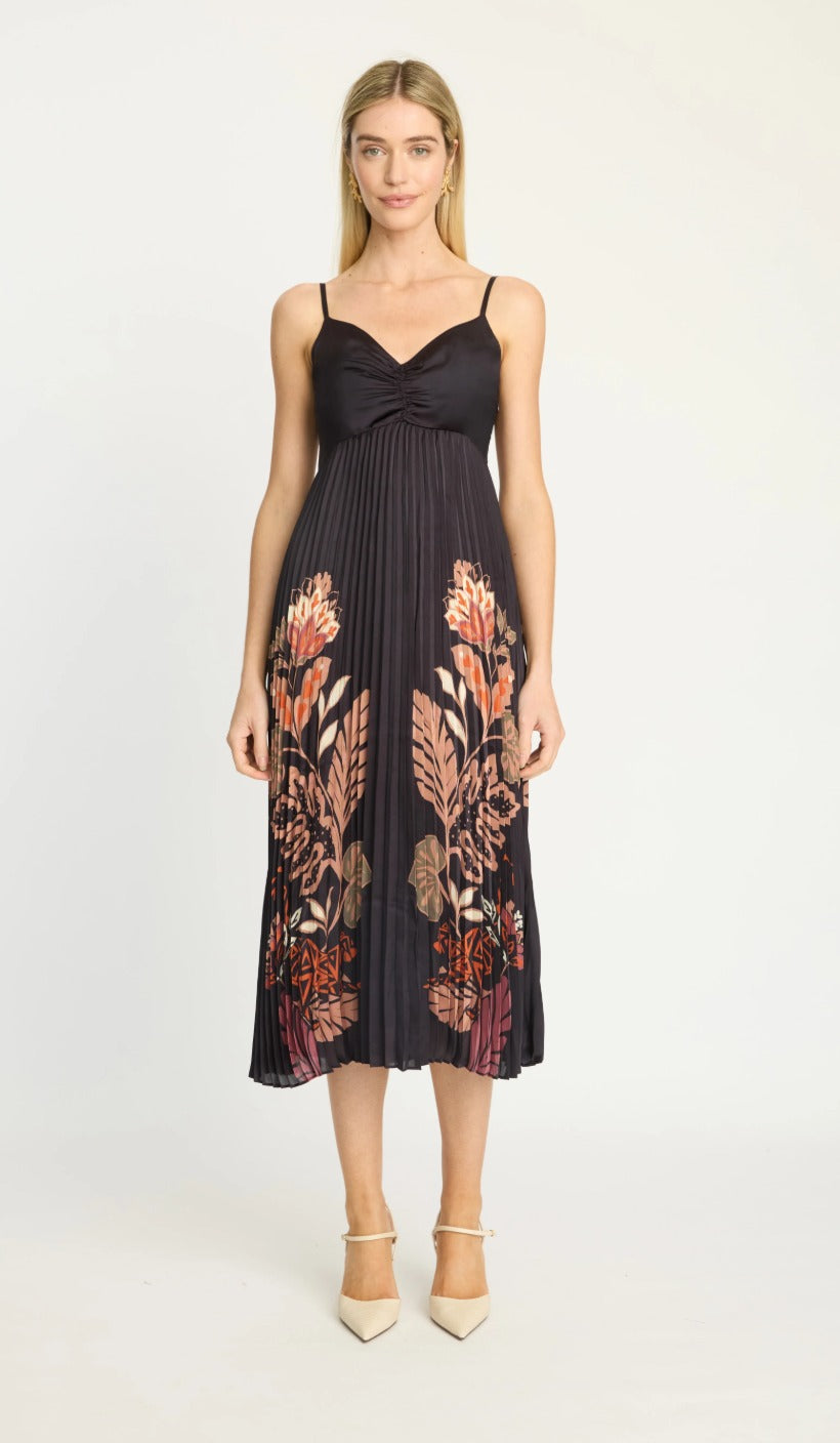Caballero Cheetah Black Donna Dress