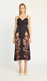 Caballero Cheetah Black Donna Dress