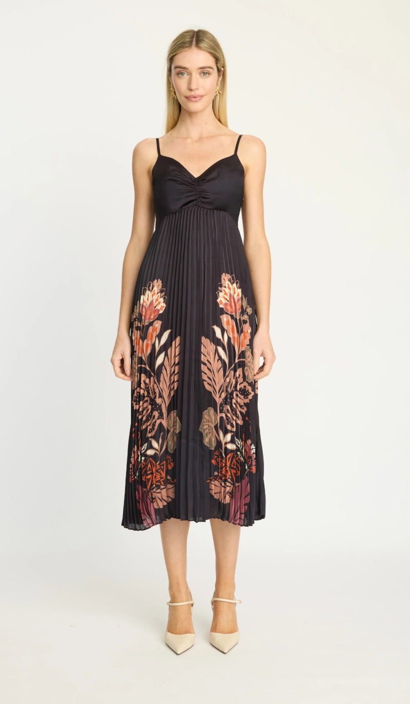 Caballero Cheetah Black Donna Dress