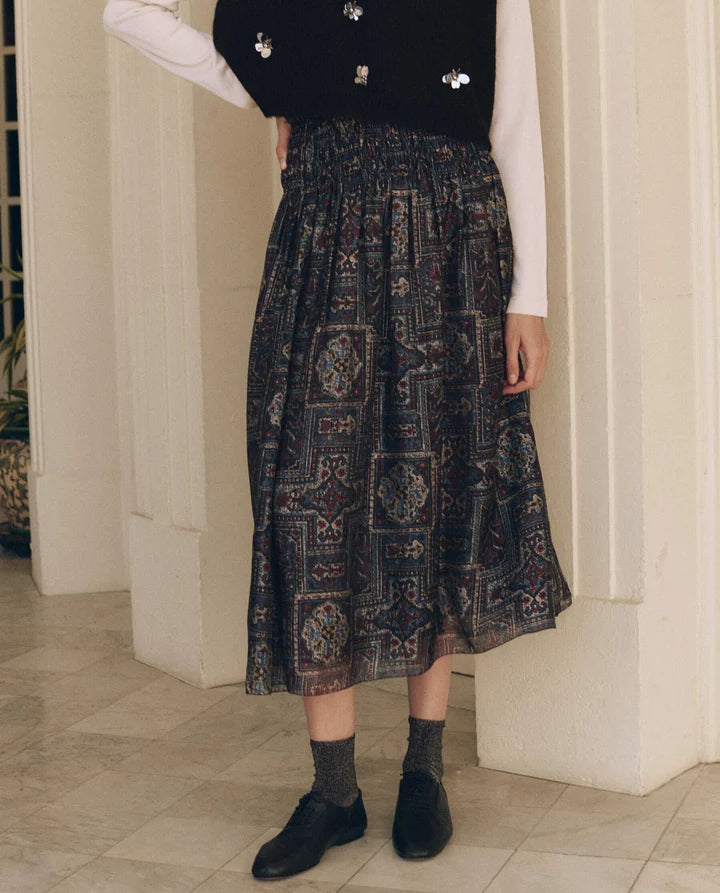 The Great Textile Print Canary Skirt