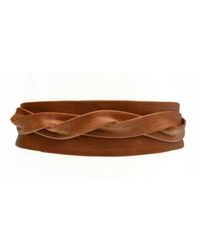 ADA Collection Cognac Wrap Belt