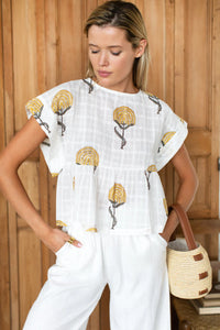Emerson Fry Dolman Peplum Top