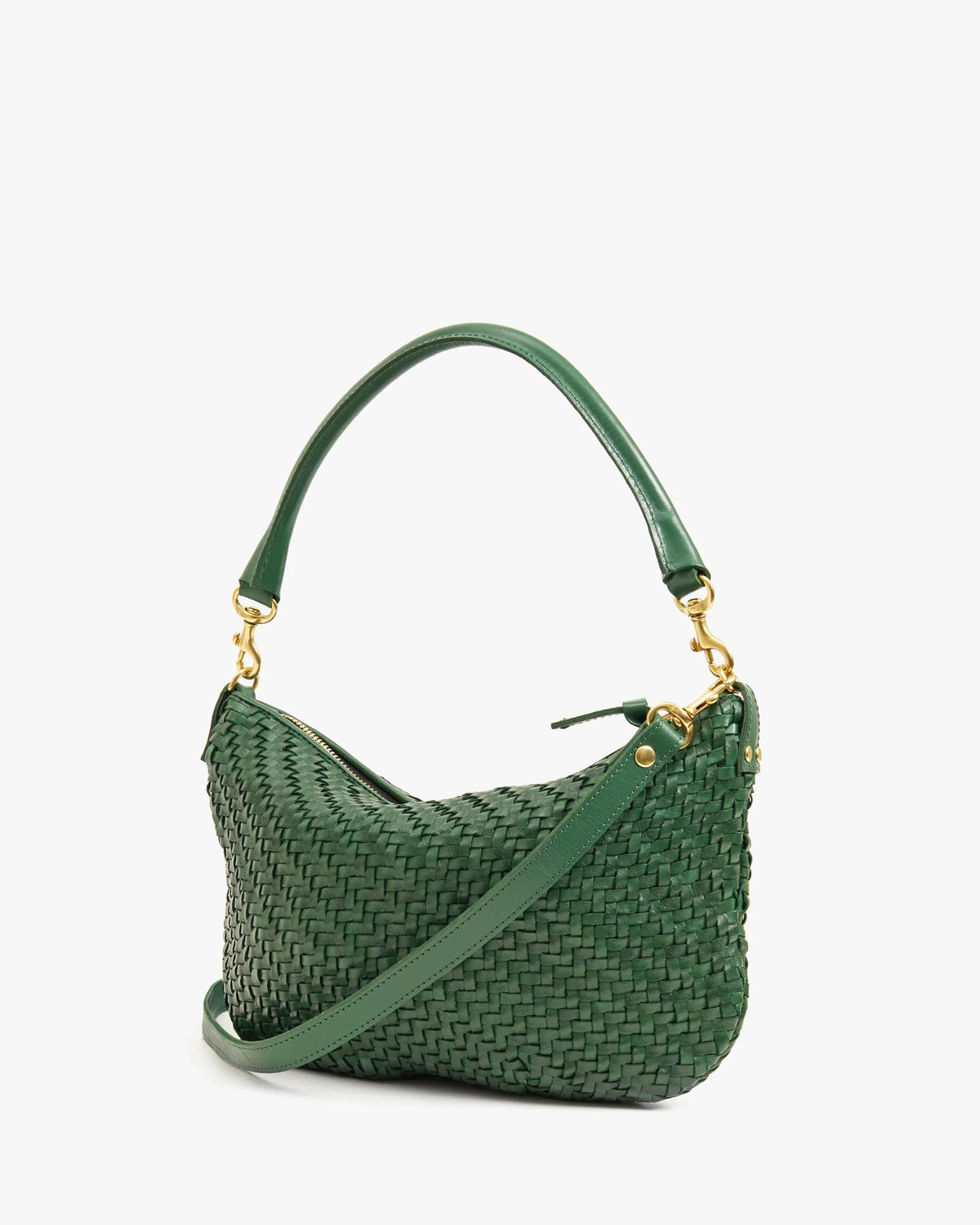 Clare V Petit Moyen Evergreen Messenger Bag