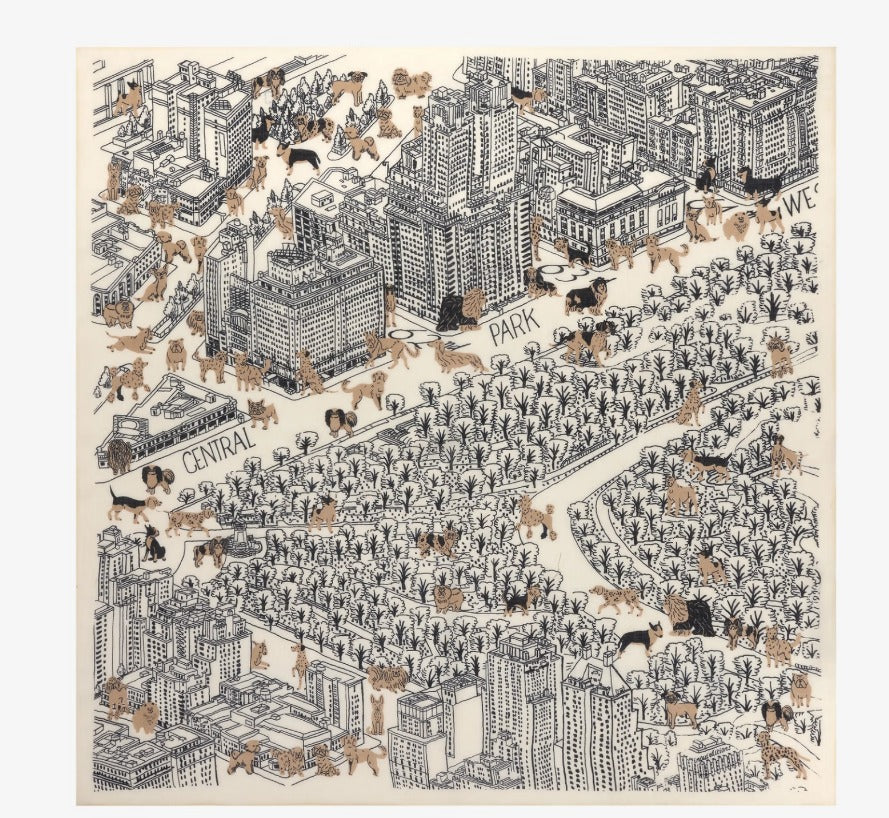 Inoui Editions Central Park Wool Scarf