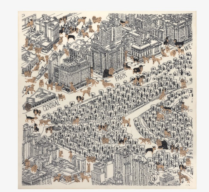 Inoui Editions Central Park Wool Scarf