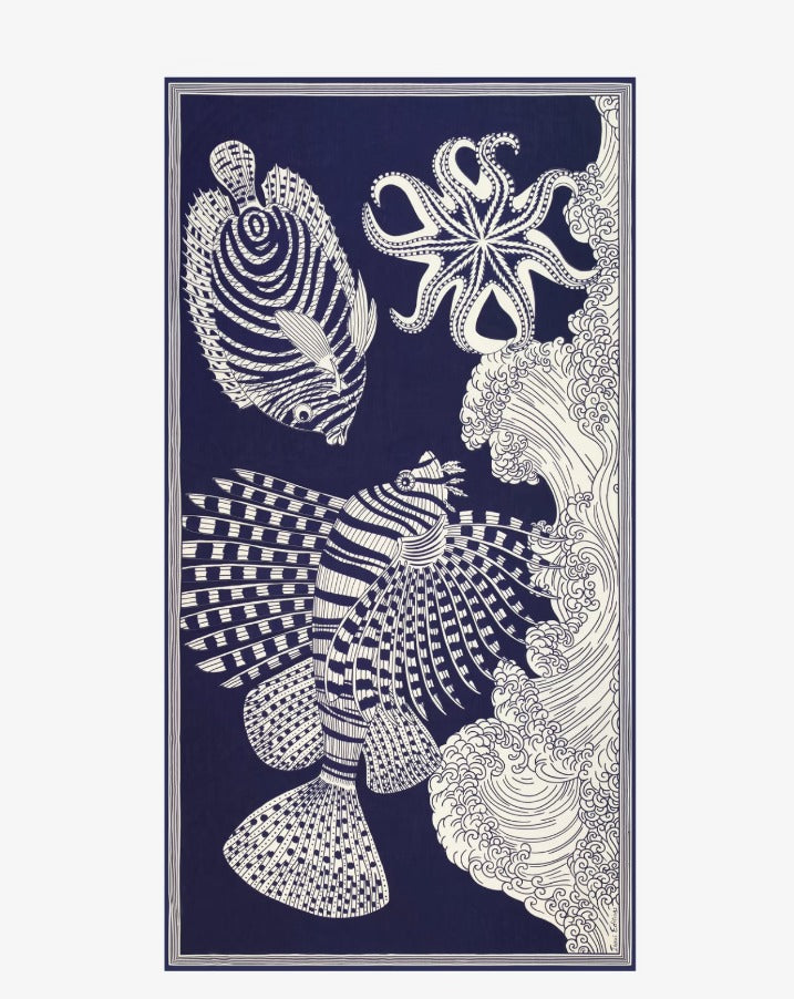 Inoui Edition Fish Scarf