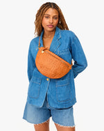 Natural Woven Checker