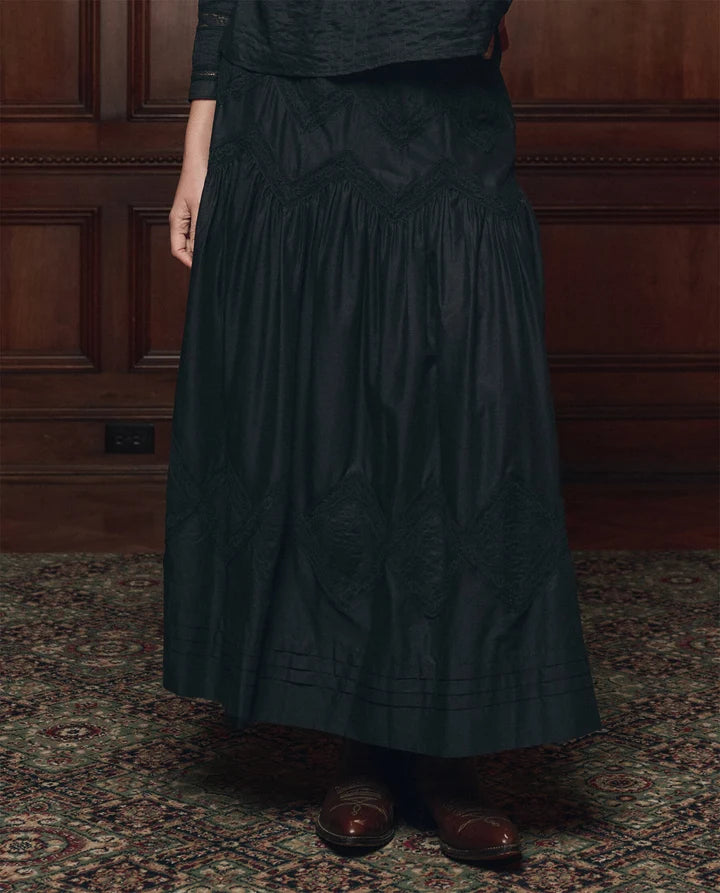 The Great Lattice Lace Victorian Skirt