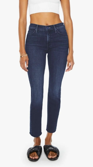 Mother Denim Mid Rise Dazzler Ankle Chip on My Shoulder Final Clearance